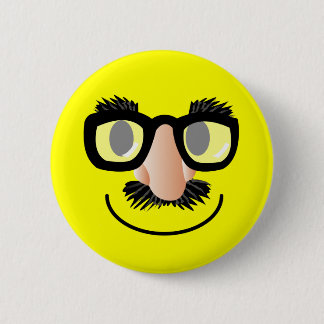 "INcognito FACE PIN Ronde Button 5,7 Cm