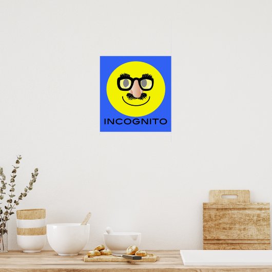 "INcognito FACE PRINT (Keuken)