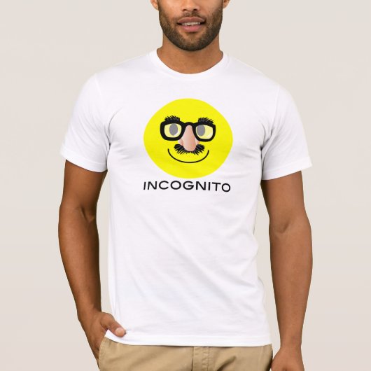 "incognito FACE T SHIRT (Voorkant)