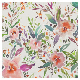 INCOGNITO INTROVERT Tropische kleurrijke flora Stof