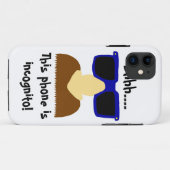 Incognito Mustache & Glasses iPhone 5 Hoesje (Achterkant (horizontaal))