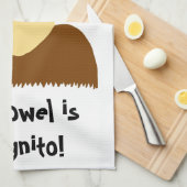 Incognito Mustache & Glasses Kitchen Towel Theedoek (Quarter Fold)