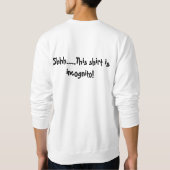 Incognito Mustache & Glasses Mannen Sweatshirt (Achterkant)