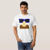 Incognito Mustache & Glasses Mannen T-shirt (Voorkant volledig)