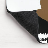 Incognito Mustache & Glasses Mousepad Muismat (Hoek)