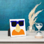 Incognito Mustache & Glasses Plaque Fotoplaat (Insitu)