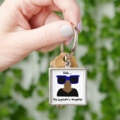Incognito Mustache & Glasses Sleutelhanger (Hand)