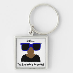 Incognito Mustache & Glasses Sleutelhanger