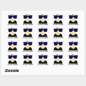 Incognito Mustache & Glasses Stickers - Set van 20 (Vel)