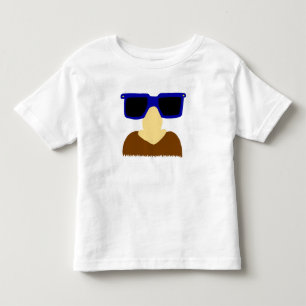 Incognito Mustache & Glasses Toddler T-Shirt