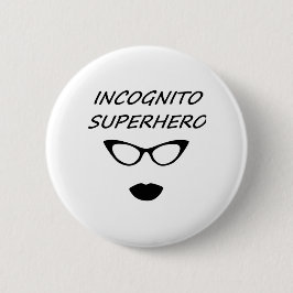 Incognito Superheld 03B Ronde Button 5,7 Cm