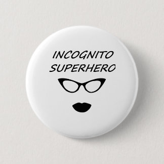Incognito Superheld 03B Ronde Button 5,7 Cm