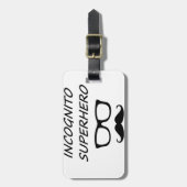 Incognito Superheld 04B Bagagelabel (Voorkant verticaal)