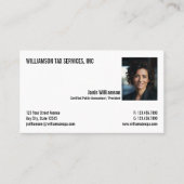 Income Tax Preparation   Visitekaartje (Voorkant)