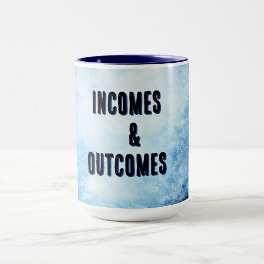 INCOMES & OUTCOMES MUG MOK (Midden)