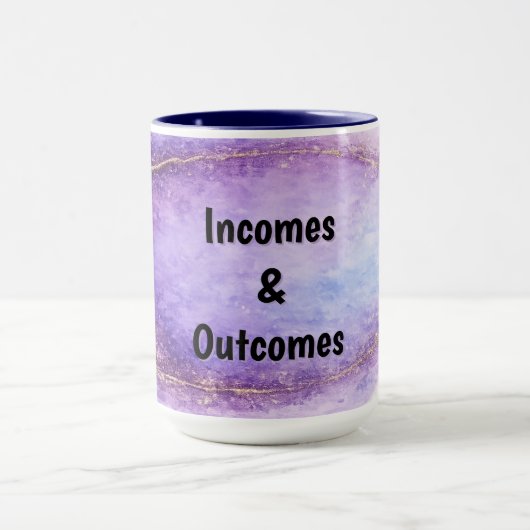 Incomes & Outcomes Mug Mok (Midden)