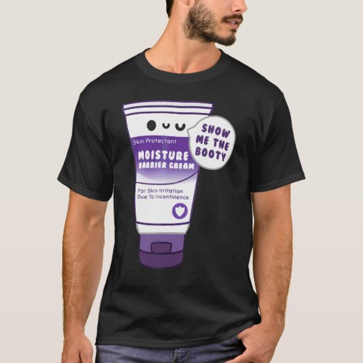 Incontinentie Cream Show ik de verpleger T-shirt (Voorkant)