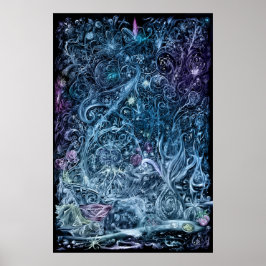 Incopreale bloemen poster