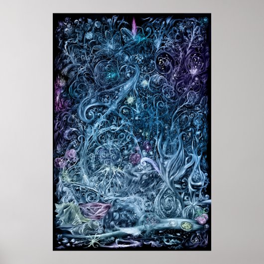 Incopreale bloemen poster (Voorkant)