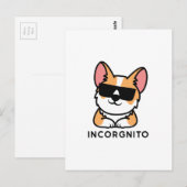 Incorgnito Briefkaart (Voorkant / Achterkant)