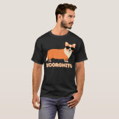 Incorgnito Corgi Lover Hondenliefhebber Grappig T- T-shirt (Voorkant volledig)