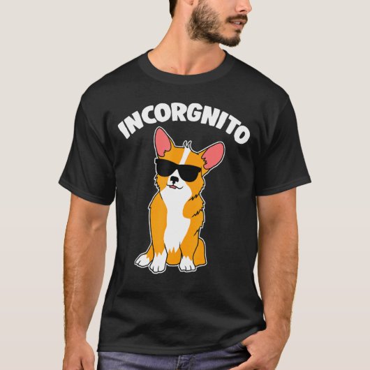 Incorgnito Corgi T-shirt (Voorkant)