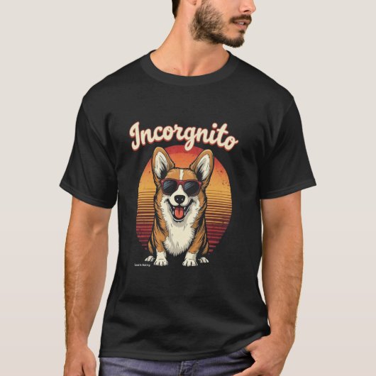 Incorgnito Corgi T-shirt (Voorkant)