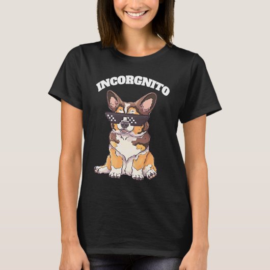Incorgnito Welsh Corgi Owner Dog T-shirt (Voorkant)