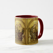 INCORONATION OF VIRGIN by Gentile Da Fabriano Mok (Voorkant rechts)