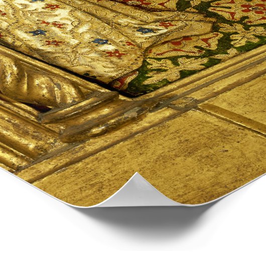 INCORONATION OF VIRGIN by Gentile Da Fabriano Poster (Hoek)