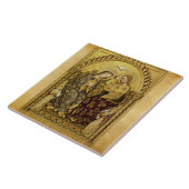 INCORONATION OF VIRGIN by Gentile Da Fabriano Tegeltje (Zijkant)