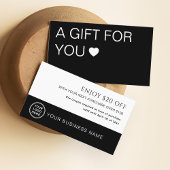 Increase Repeat Customers Modern Gift Voucher Kortingskaartje