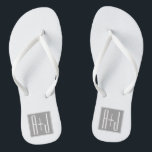 Incurieurs voor klasparen| wit en grijs teenslippers<br><div class="desc">Classy,  gedurfd en modern.</div>