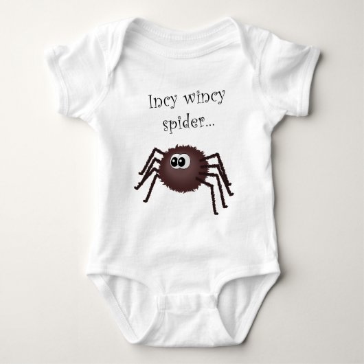 Incy wincy spider romper (Voorkant)