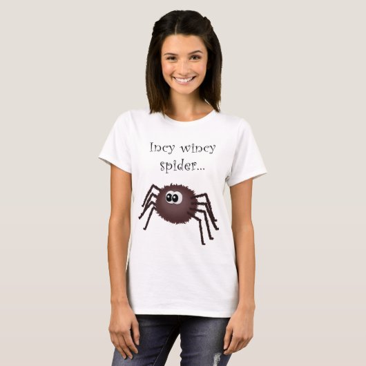 Incy wincy spin t-shirt (Voorkant volledig)