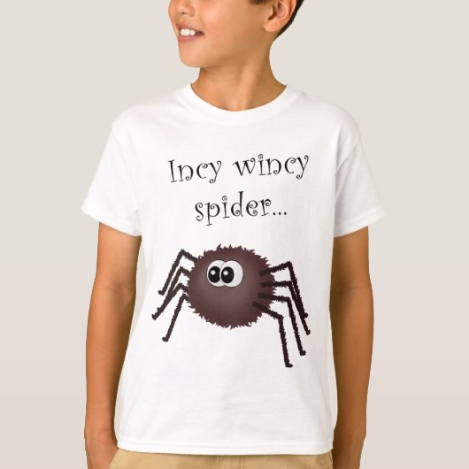 Incy wincy spin t shirt (Voorkant)