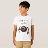 Incy wincy spin t shirt voor kinderen (Voorkant volledig)