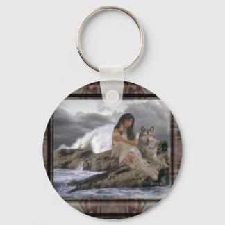 IndainMaiden_Wolf Sleutelhanger
