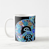 Indalo Man Cermaics, Almeria, Spanje Koffiemok (Links)