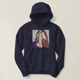 Inde Glam Girl Seksy Pop Art Navarette Hot Hoodie
