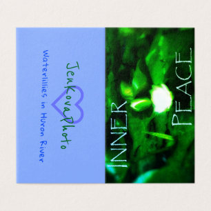 INDE PEACE MINI-KAARTEN 2x3.5 horizontaal Visitekaartje