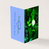 INDE PEACE MINI-KAARTEN 2x3.5 horizontaal Visitekaartje (Buitenkant)