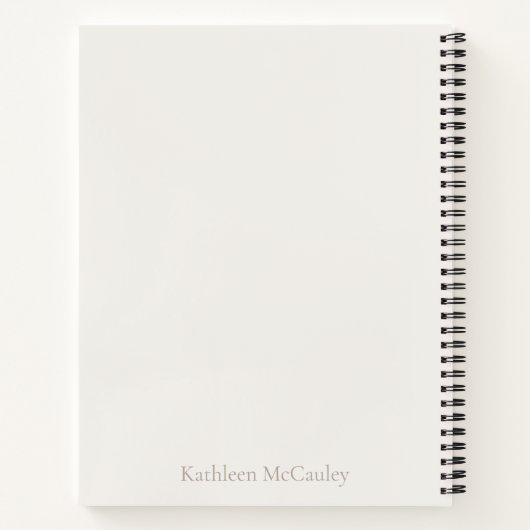 Indeling liefdesbrief notitieboek (Achterkant)