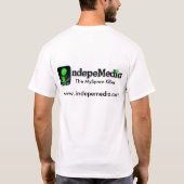 Indepemedia T-shirt (Achterkant)