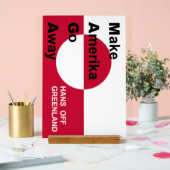 Independant Greenland Acryl Bord (Huwelijk)