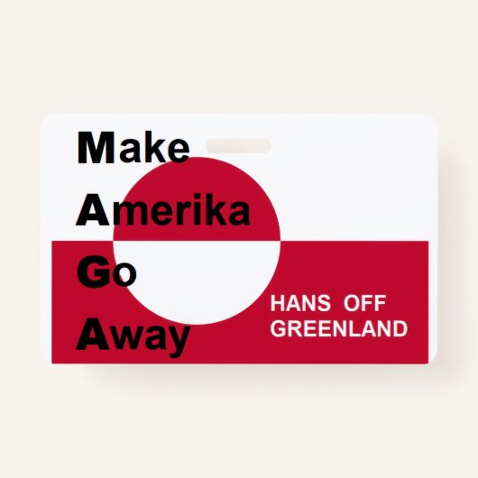 Independant Greenland Badge (Voorkant)