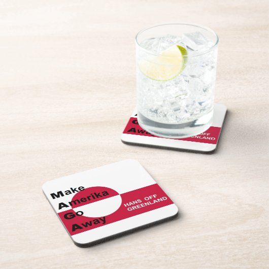 Independant Greenland Bier Onderzetter (Rechterzijde)