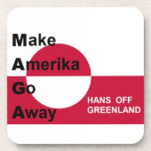 Independant Greenland Bier Onderzetter (Voorkant)