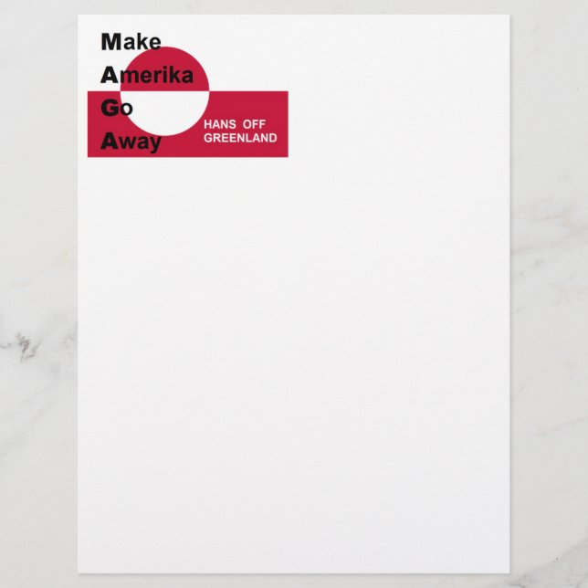 Independant Greenland Briefhoofd (Voorkant)