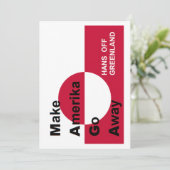 Independant Greenland Feestdagenkaart (Staand voorkant)